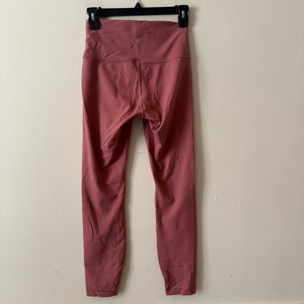 Lululemon Wunder Crop Leggings size 6 Women W5CR7S